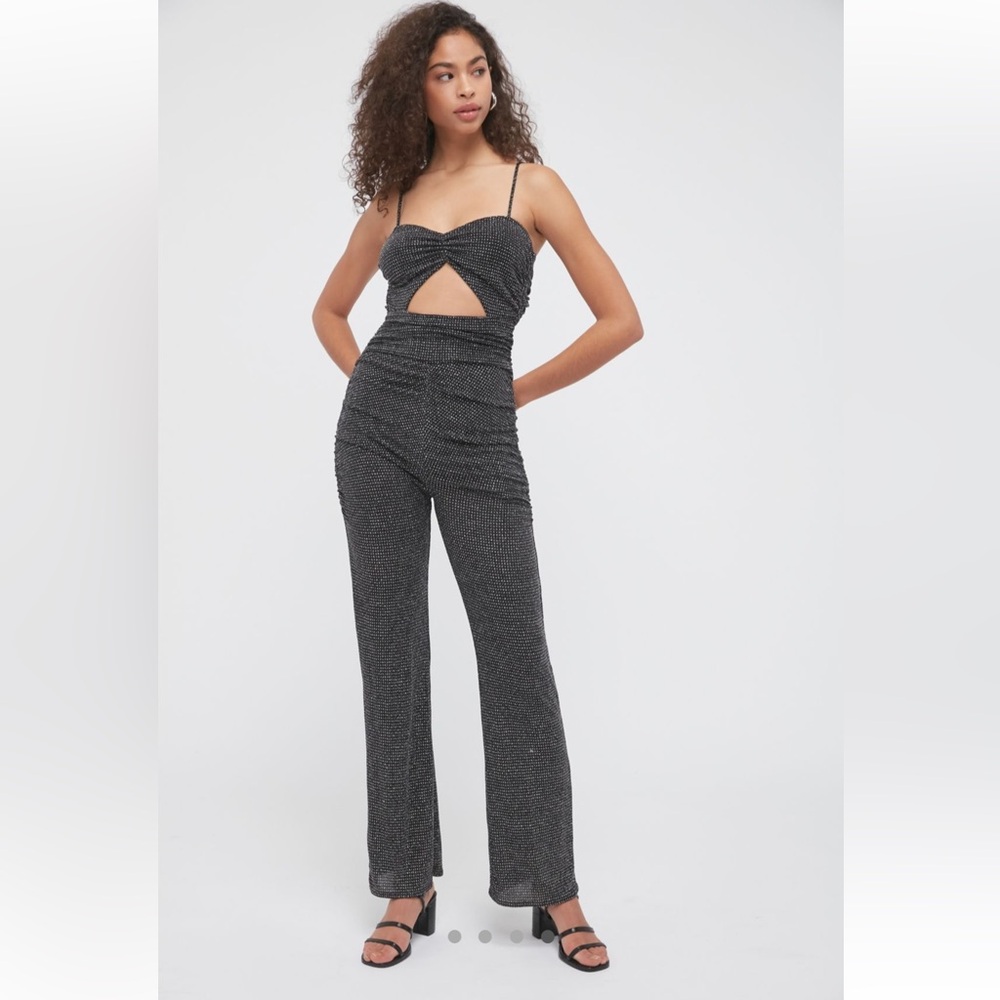 For Love and Lemons Margaux Glitter jumpsuit